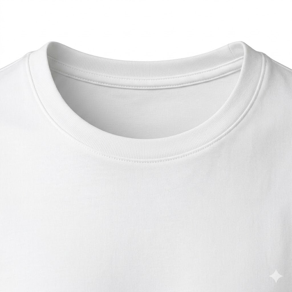 Luxury Egyptian Cotton Crew Neck T-Shirt