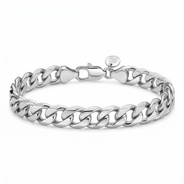 Men's Sterling Silver Chain Bracelet