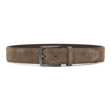 Men's Textured Suede Belt