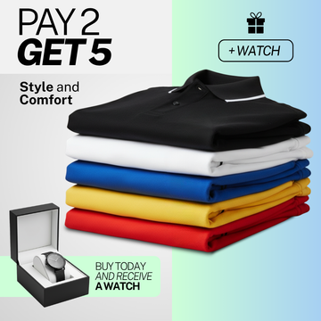 Bundle Deal: Polo Shirts + Gift